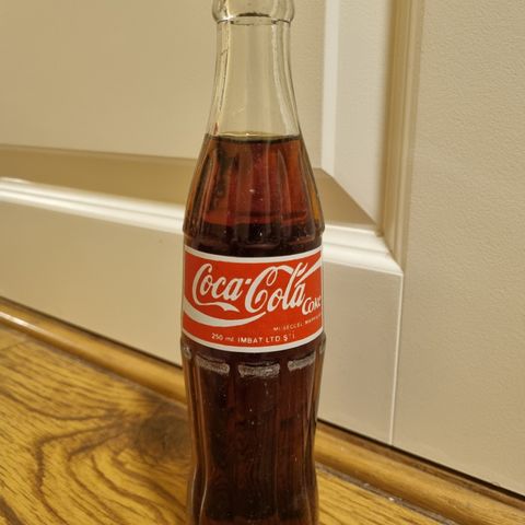 Coca-Cola glassflaske fra Tyrkia 1991