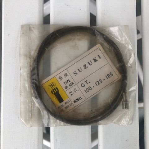 Suzuki GT100 GT125 GT185 - Speedometer wire.