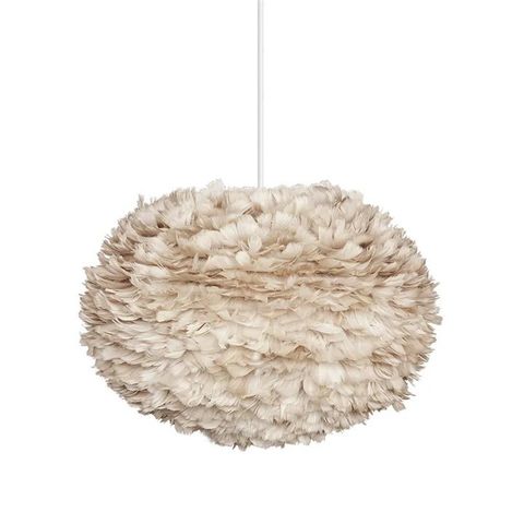 Fjærlampe beige - Vita EOS large 65 cm