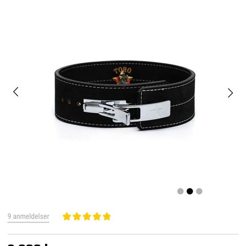 Selger TITAN Toro Action Belt - Løftebelte for Tunge Løft