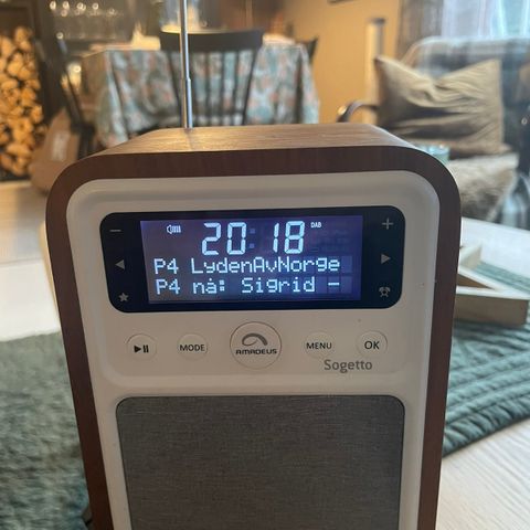 Dab-radio med Bluetooth
