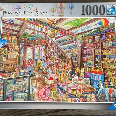 Ravensburger puslespill 1000