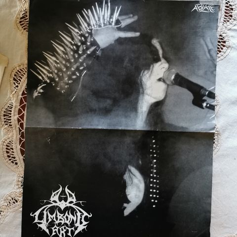 Limbonic Art vintage 90s poster Black Metal