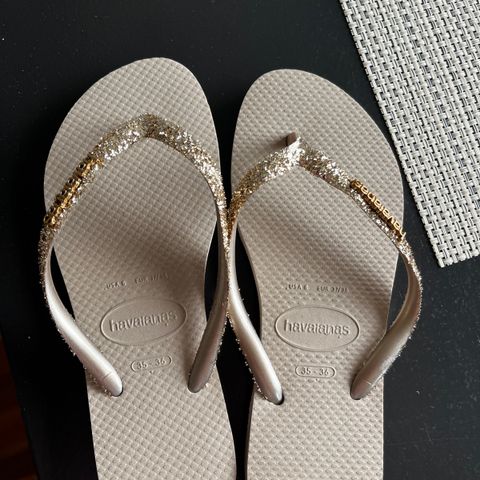 Ubrukte Havaianas kjøpt i Rio de Janeiro 🇧🇷