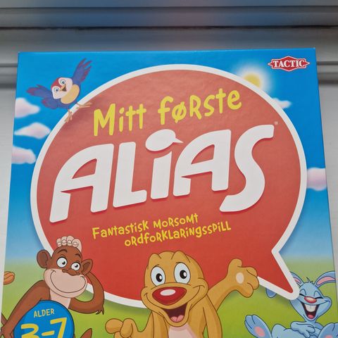 Mitt første Alias spill 3-7 år