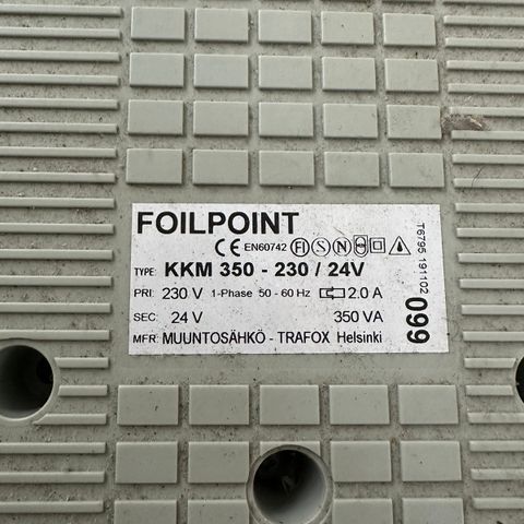 Foilpoint omformer KKM 350VA 24V