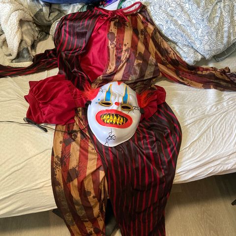 Halloweenkostyme creepy clown