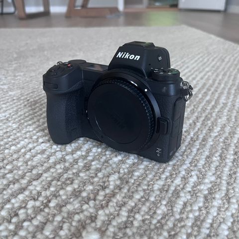 Nikon Z6 kamerahus (1. gen) – Svært lav shutter count!