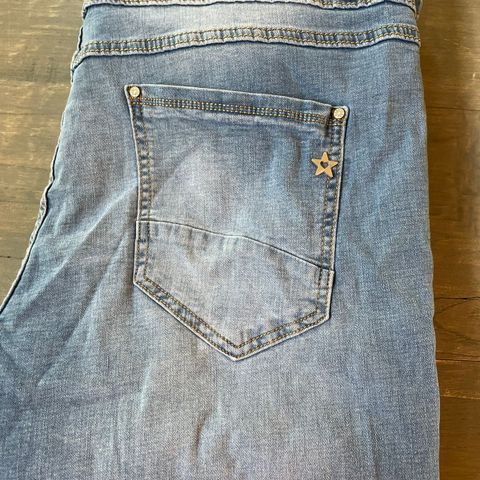 Karostar stretch capri-jeans str XXL