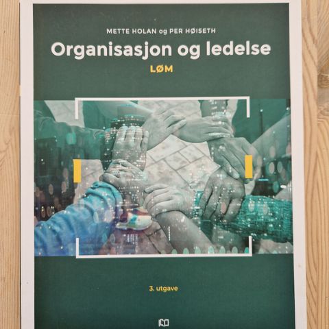 Organisasjon og ledelse (Holan & Høiseth)