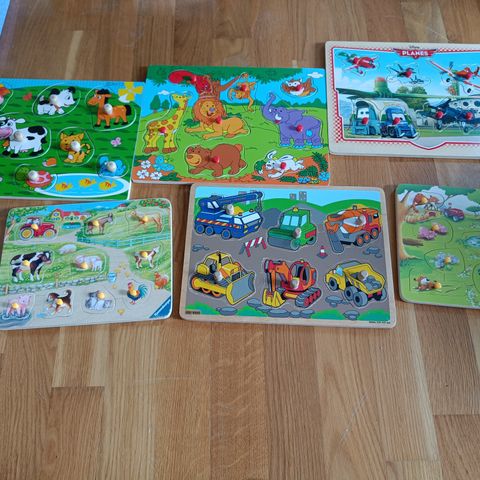 Mine første puzzlespill
