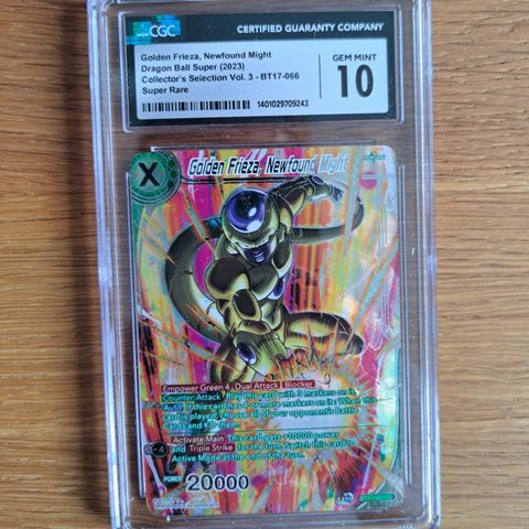 Frieza Back From Hell - Dragon Ball Super - CGC 10 - TCG