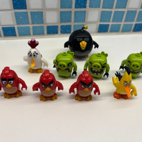 LEGO Angry Birds minifigurer