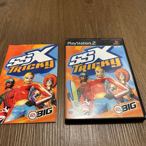 SSX Tricky Manual og Cover selges!