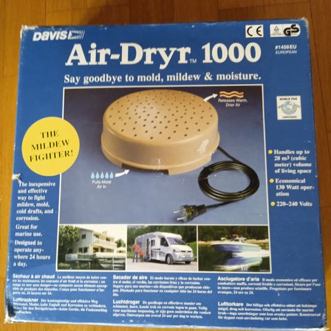 Avfukter Air-Dryr 1000, selges