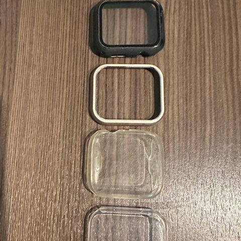 5 stk Apple Watch face cover/skjermbeskyttelse