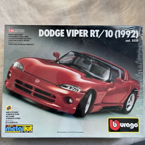 Burago Dodge Viper  RT/10 (1992)