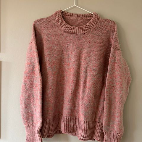 Melange sweater fra petite knit
