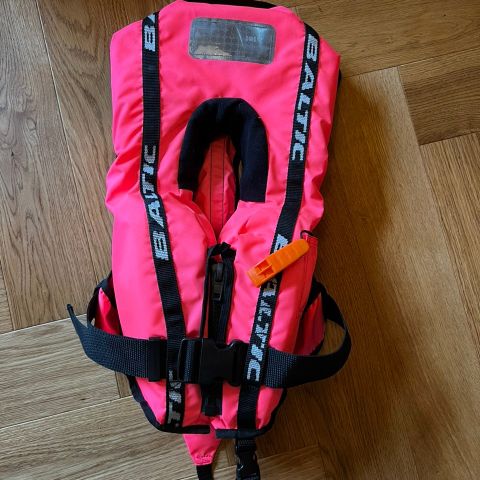 Redningsvest 12 kg, rosa