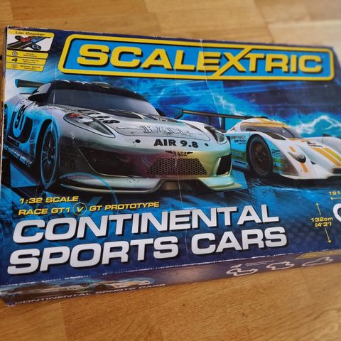 Scalextric bilbane - Continental sports cars