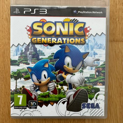 PS3 - Sonic «generations» og «Unleashed» 7+