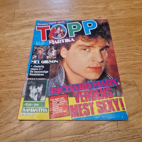 TOPP 1989, KISS, WARRANT, Richard Marx, Rolling Stones