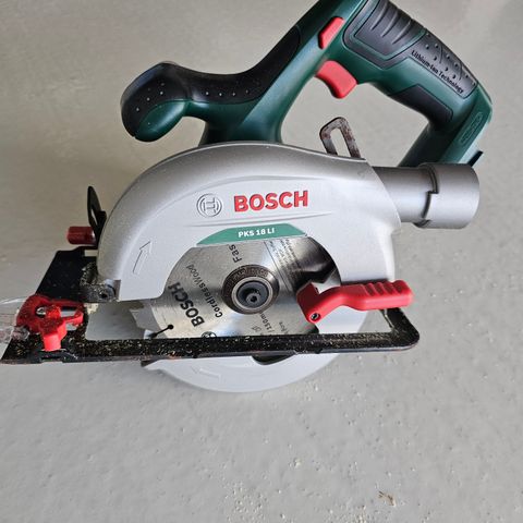 Bosch sirkelsag batteridrevet