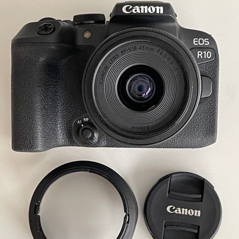 Canon R10 & RF-S 18-45mm Lens & Accessories