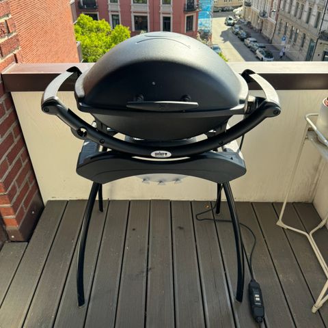 Weber Q2400 elektrisk grill med stativ