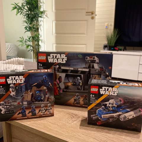 LEGO Star Wars pakke! 75386, 75373 & 75391