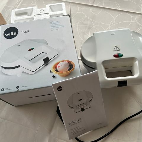 Wilfa Topit waffle Bowl Maker