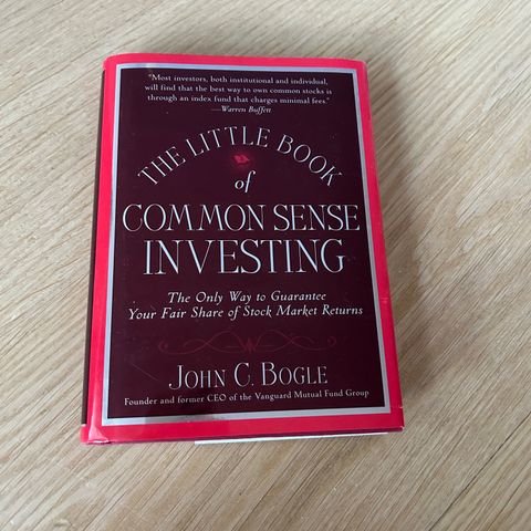The Little Book of Common Sense Investing, John Bogle