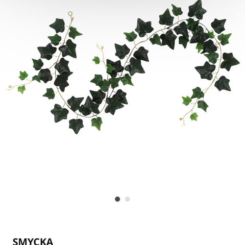 Smycka girlander Ikea - 2 stk. 20,- per stk.