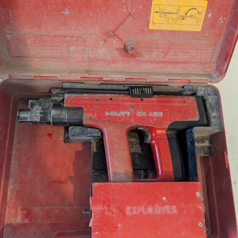 HILTI DX450  boltepistol (Klenodium)