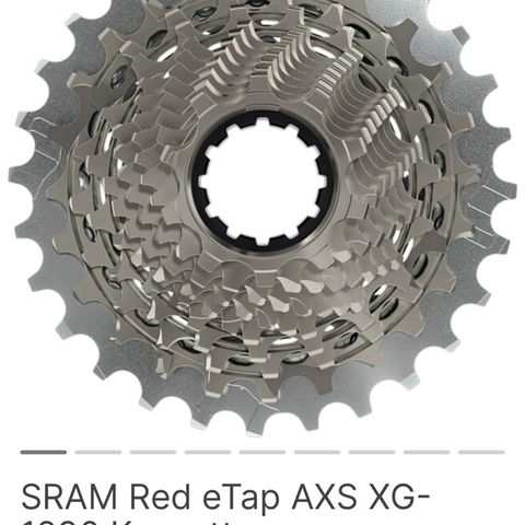 SRAM Red eTap AXS XG-1290 Kassett 10-28