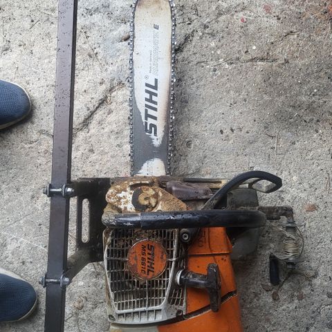 Logosol m8 & stihl ms 661 c sagbruk