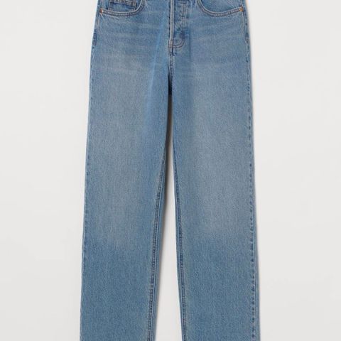 Straight high ankle jeans Str. 42