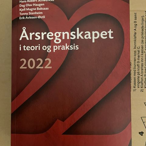 Årsregnskap i teori og praksis 2022