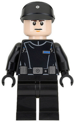 Lego Star Wars Imperial officer minifiguren