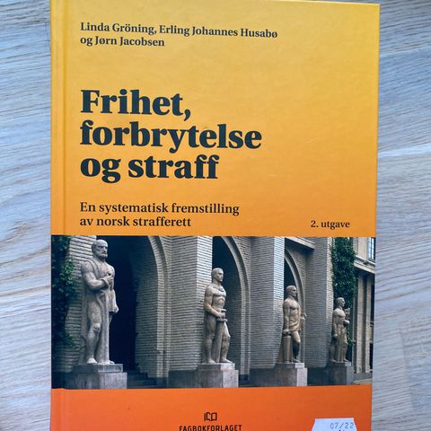 «Frihet, forbrytelse og straff» ( 2. utgave), Gröning, Husabø, Jacobsen