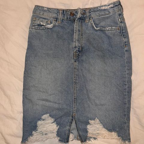 Jeans skjørt