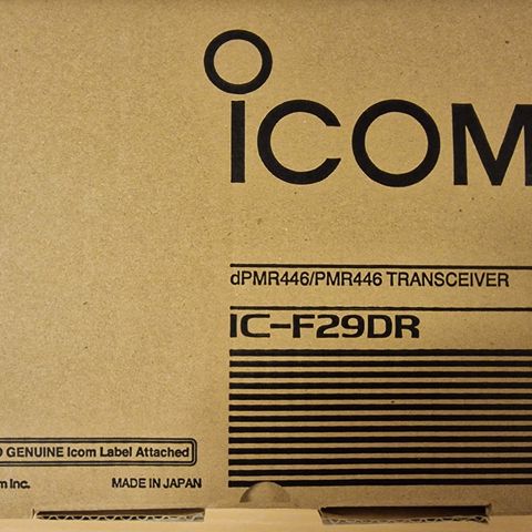 Icom PMR radio med tilbehør