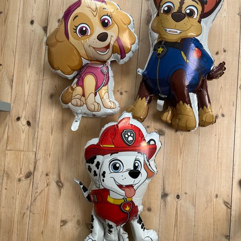 folieballong - Paw Patrol - Skye - Chase - Marshall