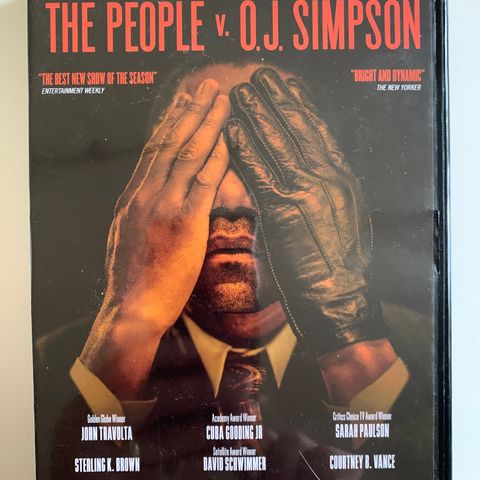 The People v. O.J. Simpson - American Crime Story (4 disker), norsk tekst
