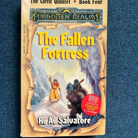 Forgotten Realms:  The Fallen Fortress - Cleric Quintet 4