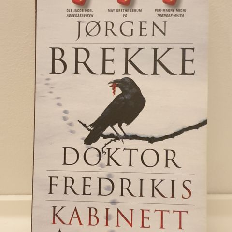 Bok " Doktor Fredrikis kabinett" av Jørgen Brekke