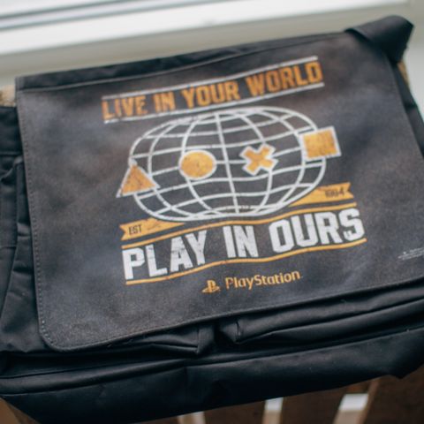 Vintage Playstation Laptop Bag!