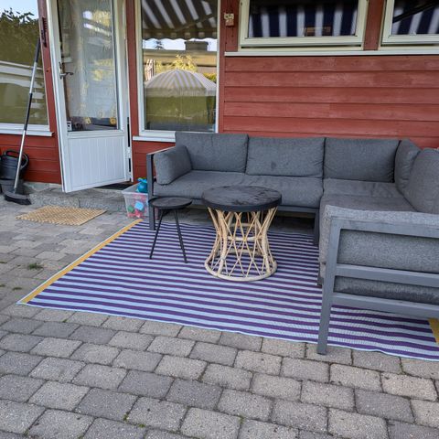 Utendørs teppe fra IKEA