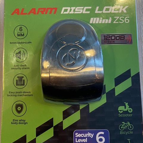 Alarm disc lock - zovii