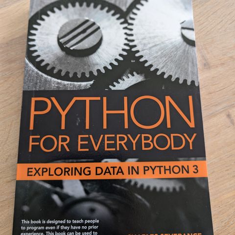 Python for everybody